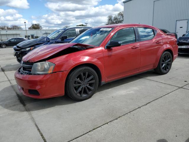 DODGE AVENGER SE 2014 with VIN 1C3CDZAB7EN173860 - Photo from auction