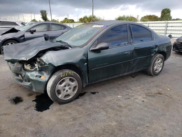 DODGE NEON SE 2001 with VIN 1B3ES46C01D245501 - Photo from auction
