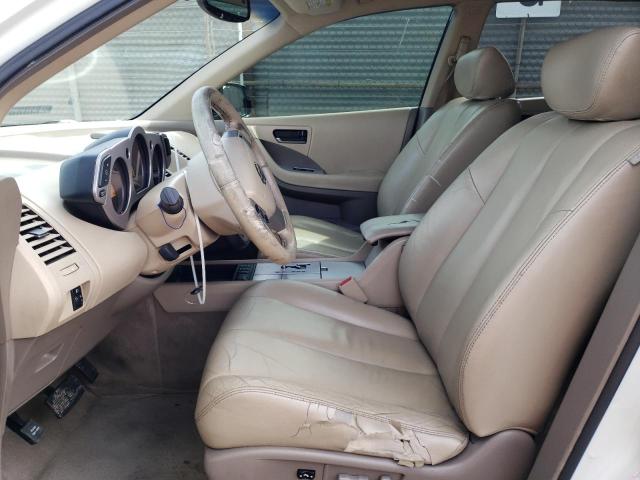 Photo 7 from auction – 2004 NISSAN MURANO SL with VIN JN8AZ08W54W314396