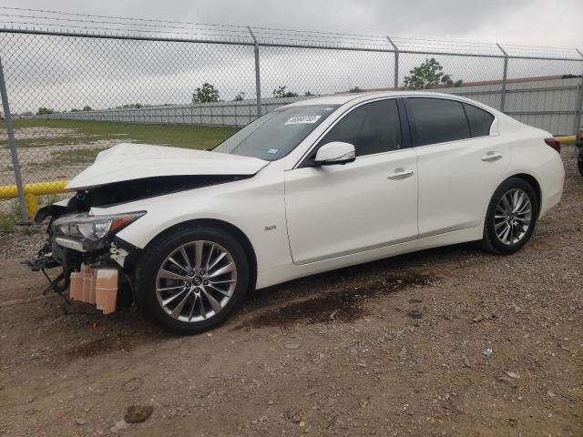 INFINITI Q50 LUXE 2018 with VIN JN1EV7AP1JM364727 - Photo from auction