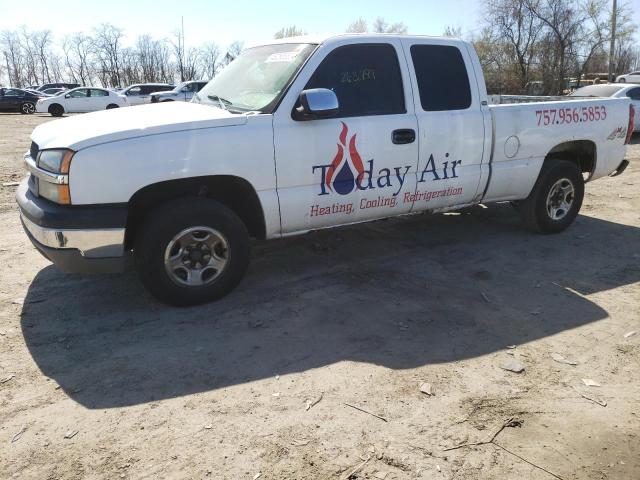 CHEVROLET SILVERADO 2003 with VIN 1GCEK19V03E294334 - Photo from auction