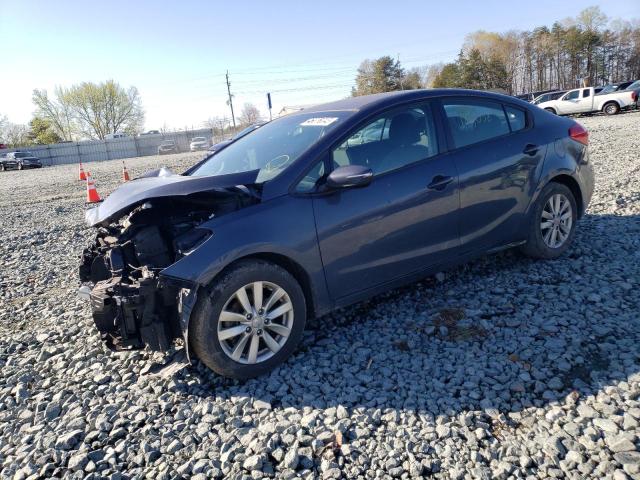KIA FORTE LX 2014 with VIN KNAFX4A66E5222677 - Photo from auction