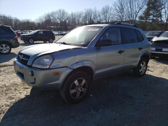 HYUNDAI TUCSON 2007 with VIN KM8JM12B67U573545 - Photo from auction