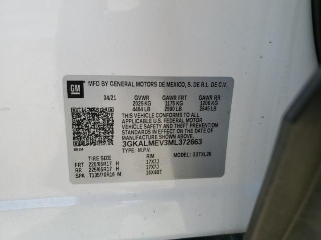 Photo 14 from auction – 2021 GMC TERRAIN SL with VIN 3GKALMEV3ML372663