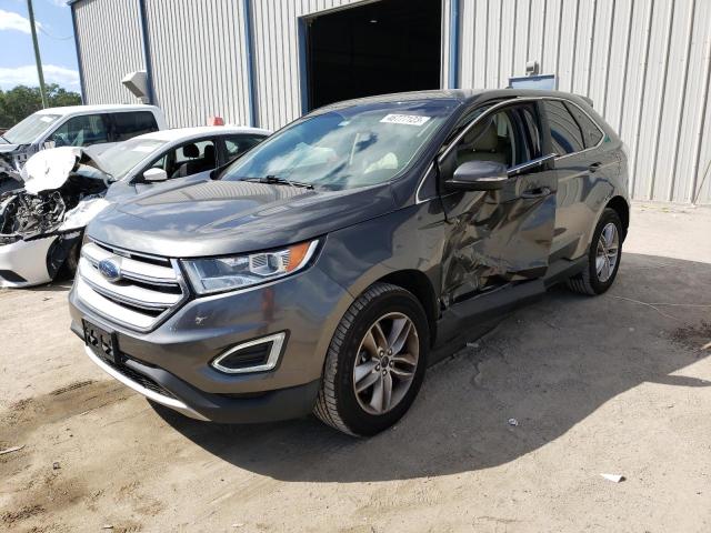 FORD EDGE SEL 2015 with VIN 2FMTK4J99FBB17218 - Photo from auction