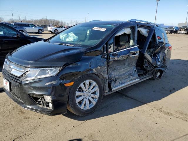HONDA ODYSSEY EX 2018 with VIN 5FNRL6H73JB006428 - Photo from auction