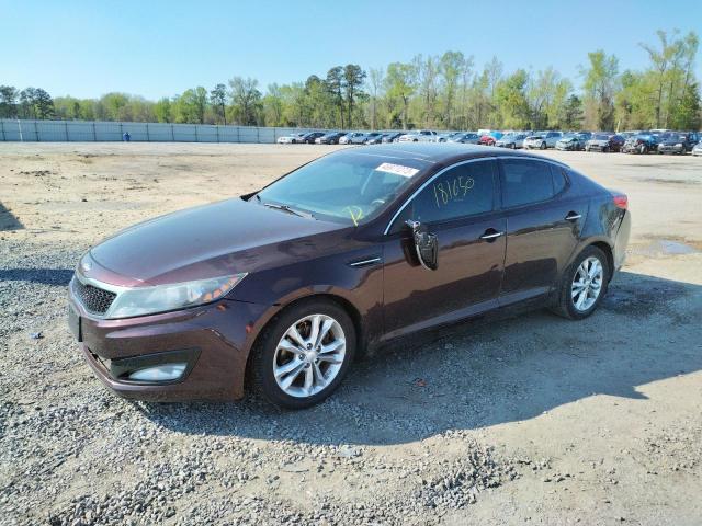KIA OPTIMA EX 2013 with VIN 5XXGN4A71DG222828 - Photo from auction