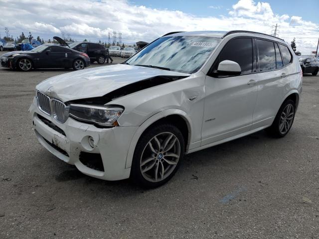 BMW X3 SDRIVE2 2017 with VIN 5UXWZ7C39H0X42602 - Photo from auction