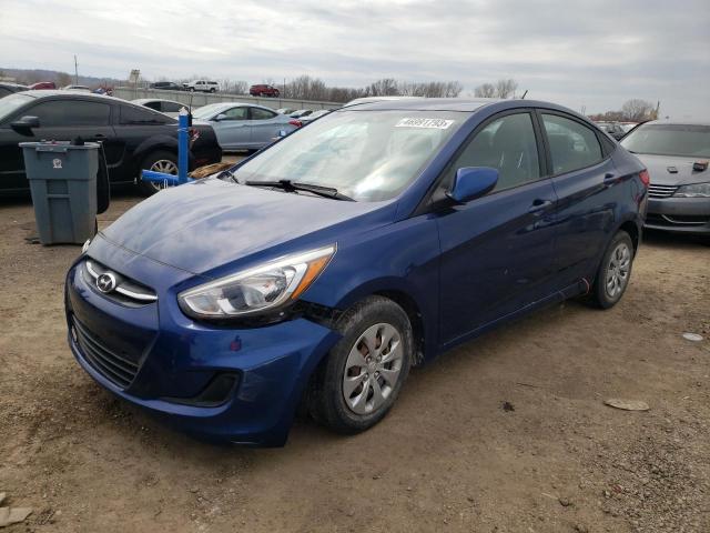 HYUNDAI ACCENT SE 2017 with VIN KMHCT4AE9HU173750 - Photo from auction