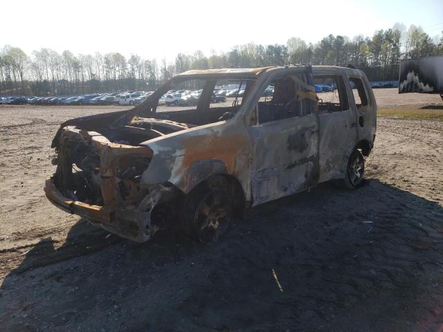 HONDA PILOT EXL 2011 with VIN 5FNYF4H66BB066784 - Photo from auction