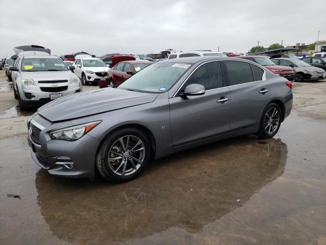 INFINITI Q50 BASE 2015 with VIN JN1BV7AP7FM350387 - Photo from auction