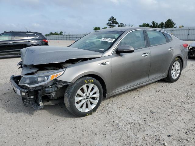 KIA OPTIMA LX 2016 with VIN 5XXGT4L31GG018745 - Photo from auction