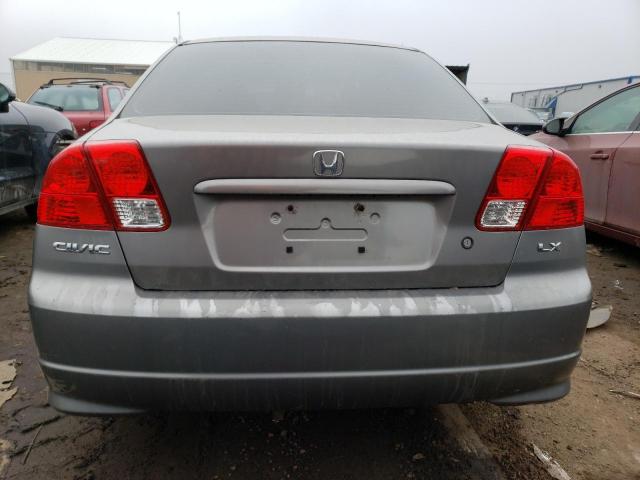 Photo 6 from auction – 2005 HONDA CIVIC LX with VIN JHMES16575S004064