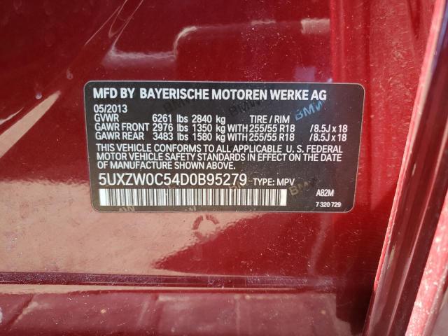 Photo 14 from auction – 2013 BMW X5 XDRIVE3 with VIN 5UXZW0C54D0B95279