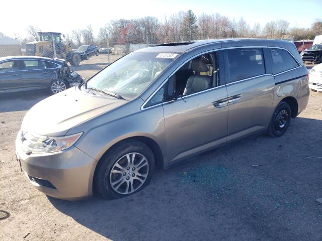HONDA ODYSSEY EX 2011 with VIN 5FNRL5H68BB013877 - Photo from auction