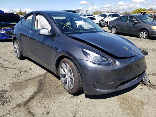 Photo 4 from auction – 2021 TESLA MODEL Y with VIN 5YJYGAEE3MF270551