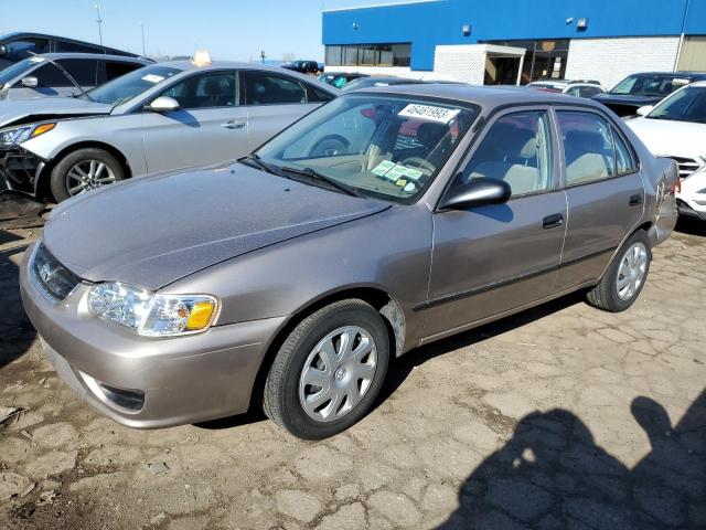 TOYOTA COROLLA CE 2001 with VIN 2T1BR12E21C440161 - Photo from auction