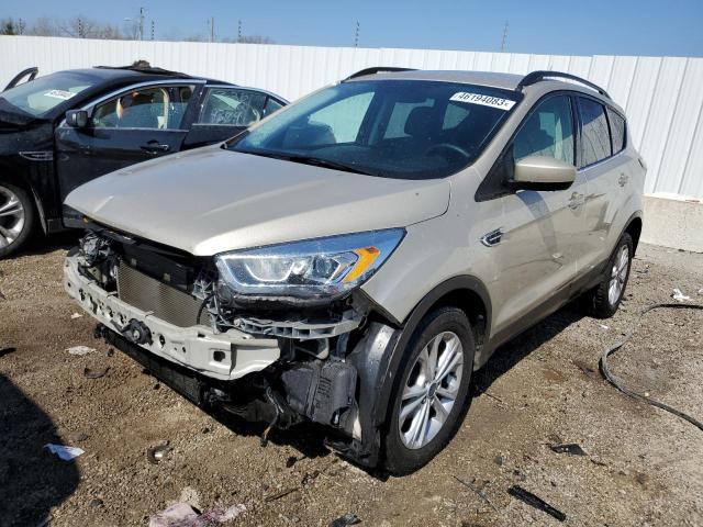 FORD ESCAPE SE 2017 with VIN 1FMCU0GD9HUE53477 - Photo from auction