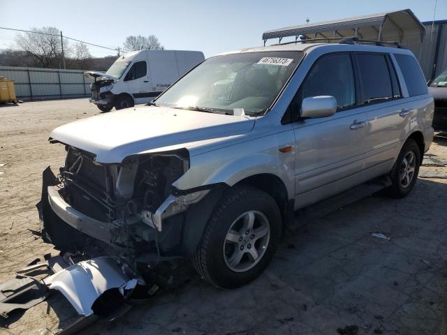 HONDA PILOT EXL 2008 with VIN 5FNYF18578B035767 - Photo from auction