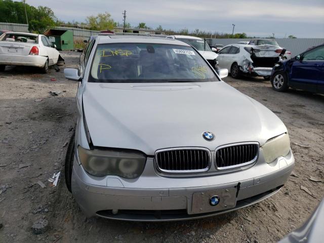 Photo 5 from auction – 2004 BMW 745 LI with VIN WBAGN63554DS55121