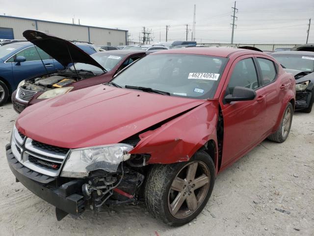 DODGE AVENGER SE 2013 with VIN 1C3CDZABXDN517650 - Photo from auction