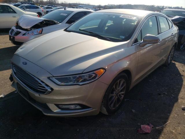 FORD FUSION SE 2017 with VIN 3FA6P0HDXHR251431 - Photo from auction