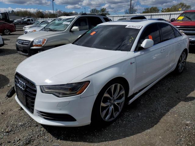 AUDI A6 2012 with VIN WAUBGAFC6CN016963 - Photo from auction