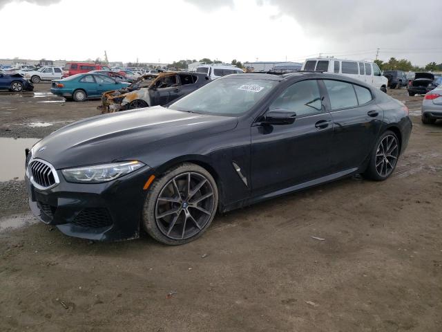 BMW 840I 2022 with VIN WBAGV2C04NCH43645 - Photo from auction