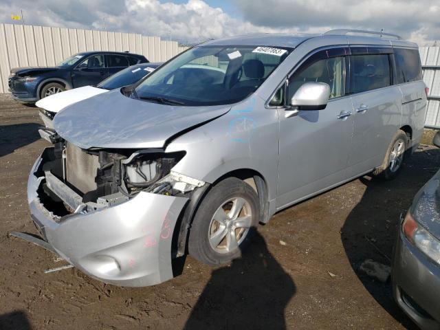 NISSAN QUEST S 2014 with VIN JN8AE2KP8E9108031 - Photo from auction