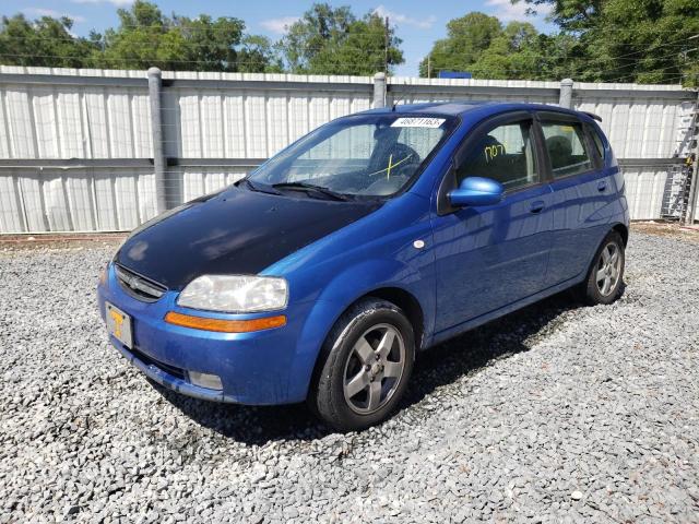 CHEVROLET AVEO LT 2006 with VIN KL1TG66636B544391 - Photo from auction