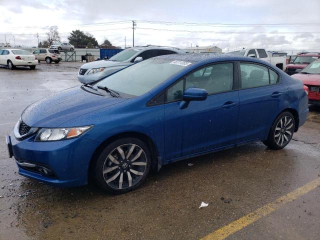 HONDA CIVIC EXL 2015 with VIN 2HGFB2F91FH530117 - Photo from auction