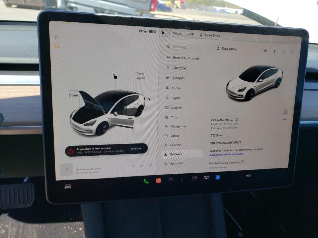 Photo 9 from auction – 2022 TESLA MODEL 3 with VIN 5YJ3E1EB2NF253022