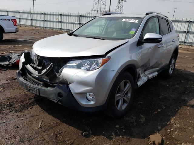 TOYOTA RAV4 XLE 2015 with VIN 2T3RFREV5FW356768 - Photo from auction