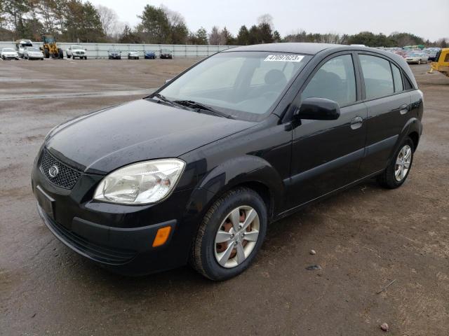 KIA RIO 5 SX 2008 with VIN KNADE163786370863 - Photo from auction