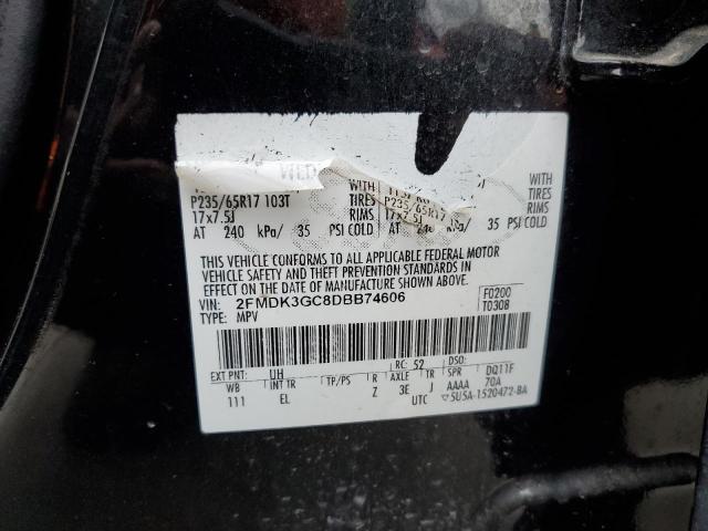 Photo 14 from auction – 2013 FORD EDGE SE with VIN 2FMDK3GC8DBB74606