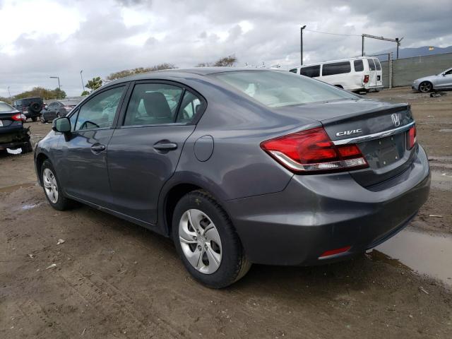 Photo 2 from auction – 2013 HONDA CIVIC LX with VIN 19XFB2F56DE250147