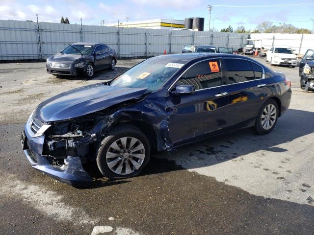 HONDA ACCORD EXL 2015 with VIN 1HGCR2F87FA152244 - Photo from auction