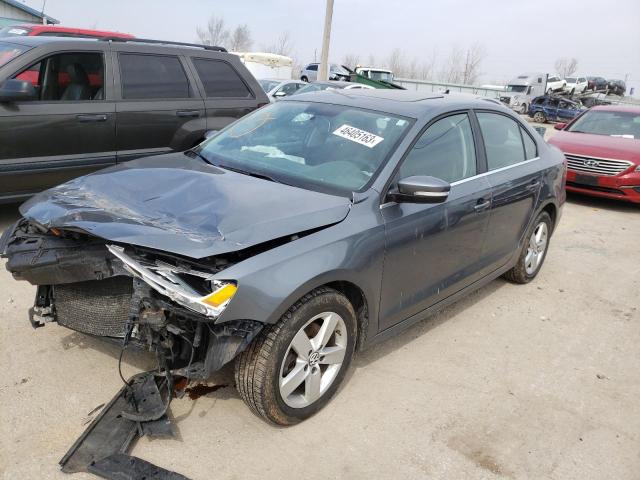 VOLKSWAGEN JETTA TDI 2012 with VIN 3VWLL7AJ6CM008445 - Photo from auction