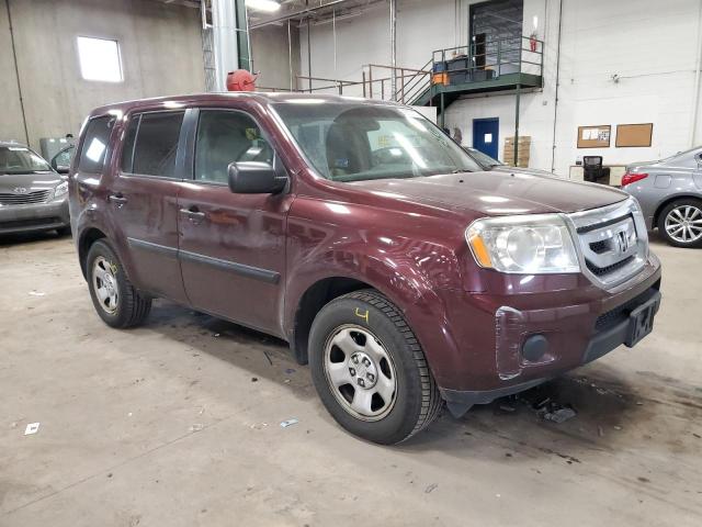 Photo 4 from auction – 2011 HONDA PILOT LX with VIN 5FNYF4H24BB090210