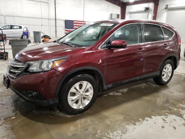 HONDA CR-V EXL 2014 with VIN 5J6RM4H71EL109247 - Photo from auction