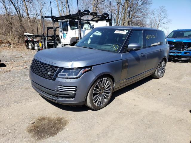 LAND ROVER RANGE ROVE 2021 with VIN SALGS5SEXMA437463 - Photo from auction