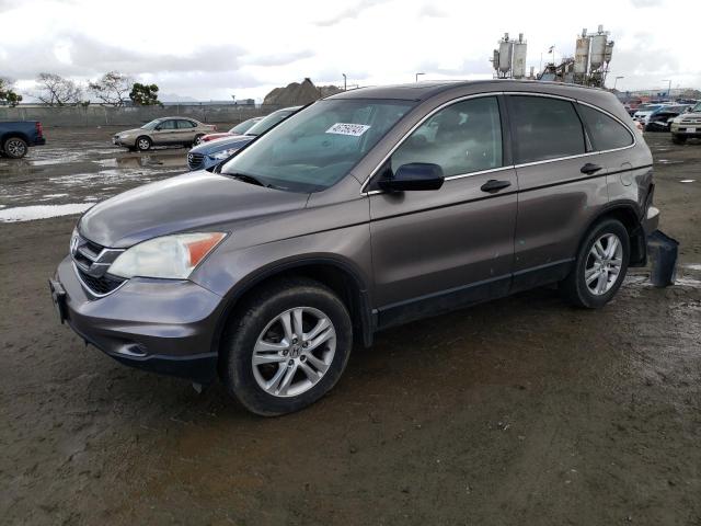 HONDA CR-V EX 2011 with VIN 5J6RE3H54BL021200 - Photo from auction