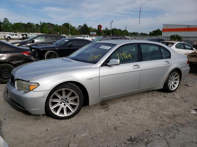 BMW 745 LI 2004 with VIN WBAGN63554DS55121 - Photo from auction