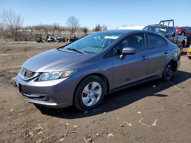 HONDA CIVIC LX 2014 with VIN 2HGFB2F55EH540676 - Photo from auction