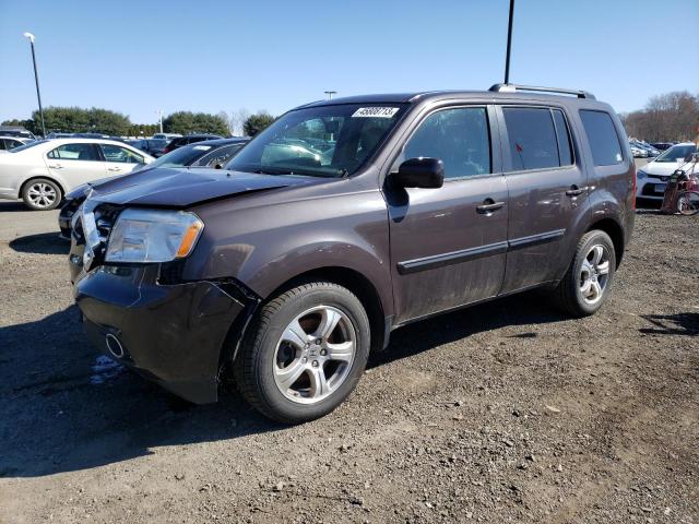 HONDA PILOT EXL 2013 with VIN 5FNYF4H59DB017699 - Photo from auction