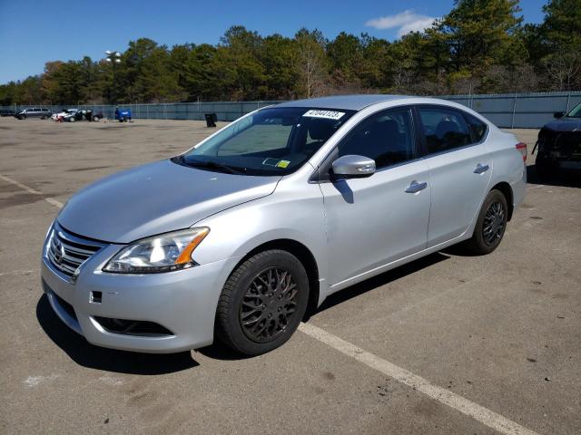 NISSAN SENTRA S 2014 with VIN 3N1AB7AP3EY217593 - Photo from auction