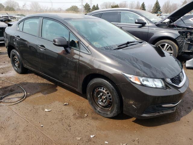 Photo 4 from auction – 2013 HONDA CIVIC LX with VIN 19XFB2F59DE009182