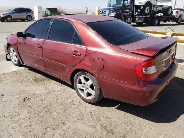 Photo 2 from auction – 2002 TOYOTA CAMRY LE with VIN 4T1BF30K82U009997