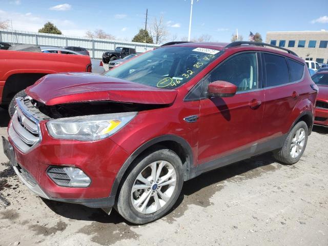 FORD ESCAPE SEL 2018 with VIN 1FMCU9HD0JUB55036 - Photo from auction