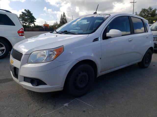 CHEVROLET AVEO LS 2009 with VIN KL1TD66E19B382457 - Photo from auction